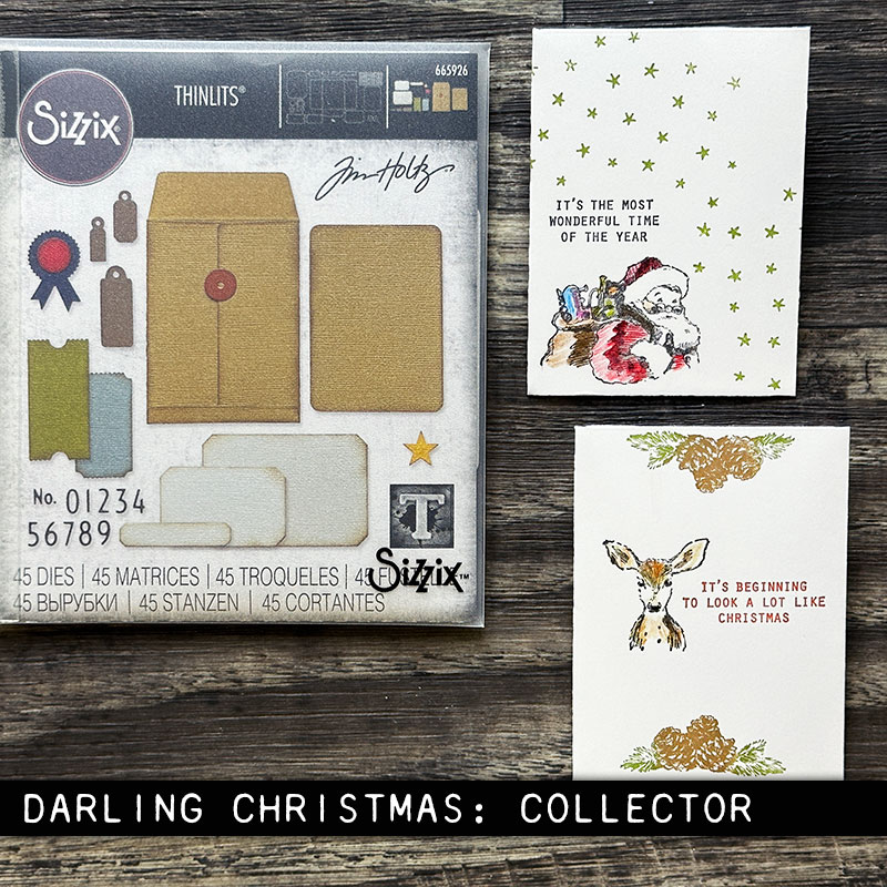 Tim Holtz 2023 Christmas Stamp & Stencils, 10 Product Bundle – Only One  Life Creations