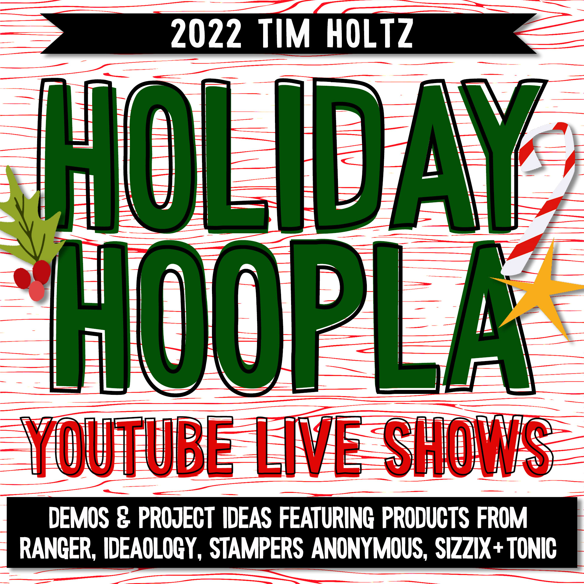 2022 Tim Holtz Holiday Hoopla Tim Holtz