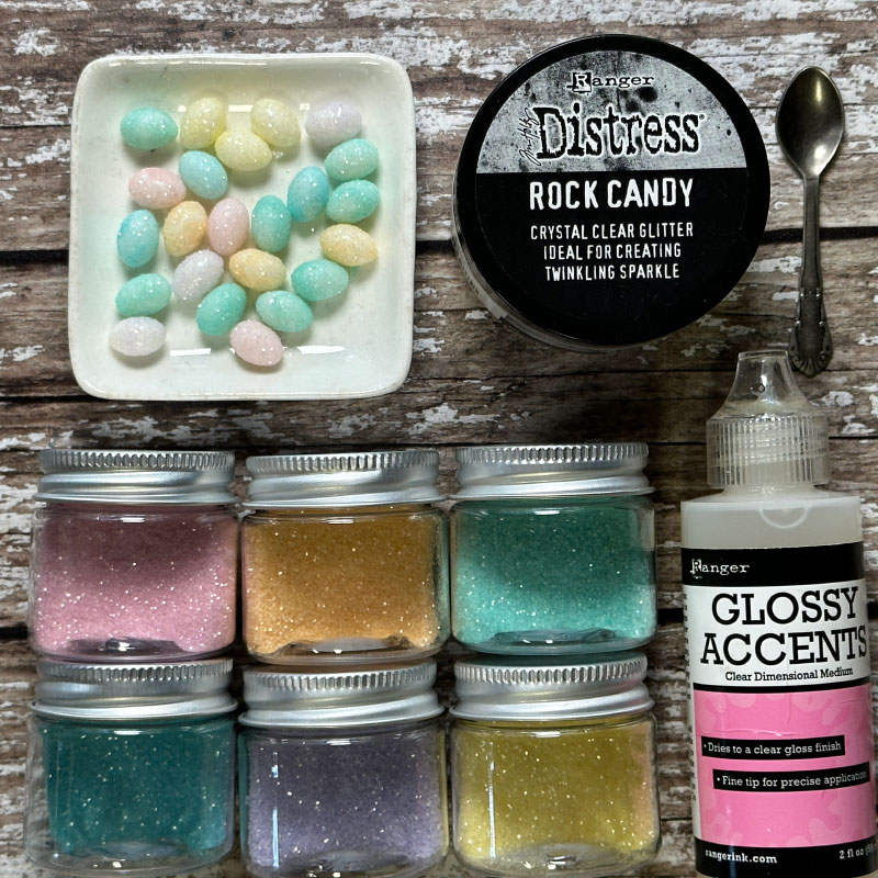 Tim Holtz Rock Candy Distress Crystal Clear Glitter