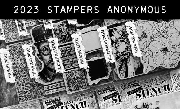 Stampers Anonymous - Tim Holtz - Cling Mounted Rubber Stamps - Note Quotes