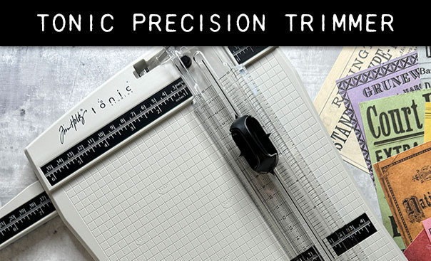 Tonic Studios - Tim Holtz - Precision Craft Trimmer
